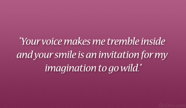 Hearing Your Voice Makes Me Smile Quotes. QuotesGram