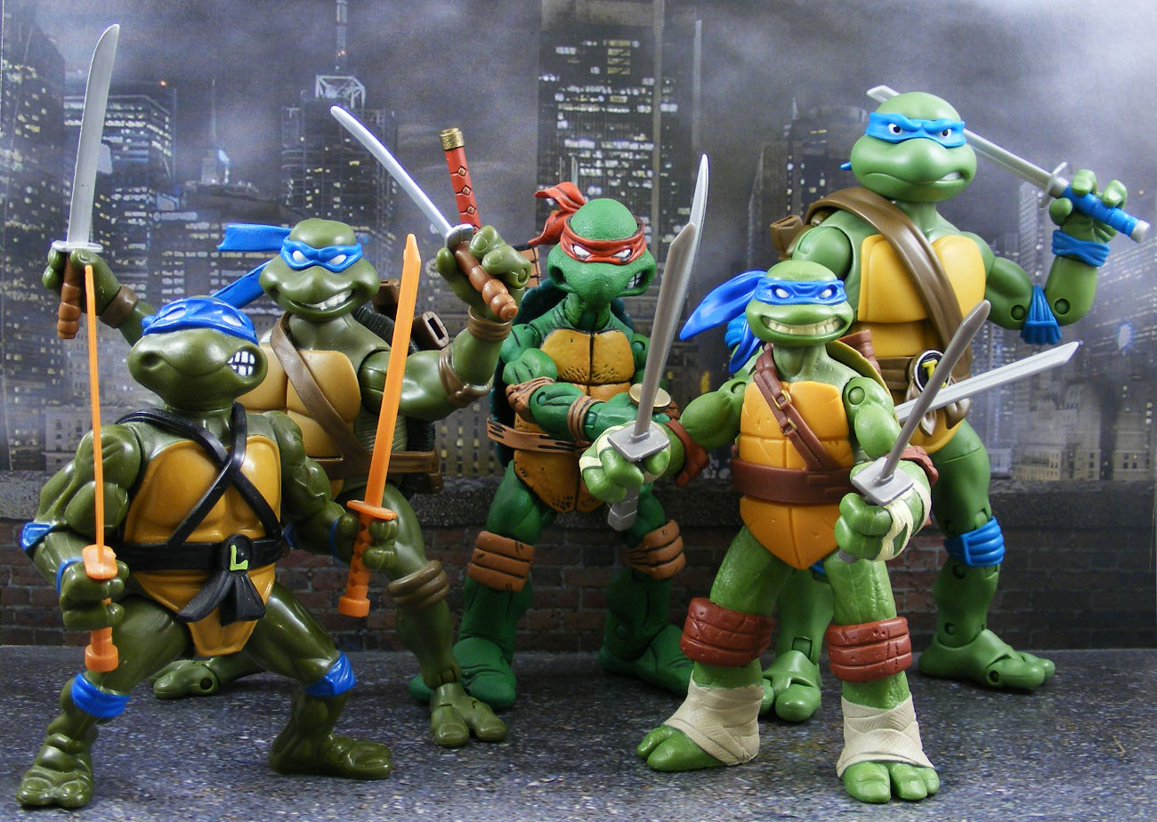 Turtles collections. Playmates Toys Черепашки 2003. Донателло 2003. TMNT 2003 Леонардо. TMNT Classic.