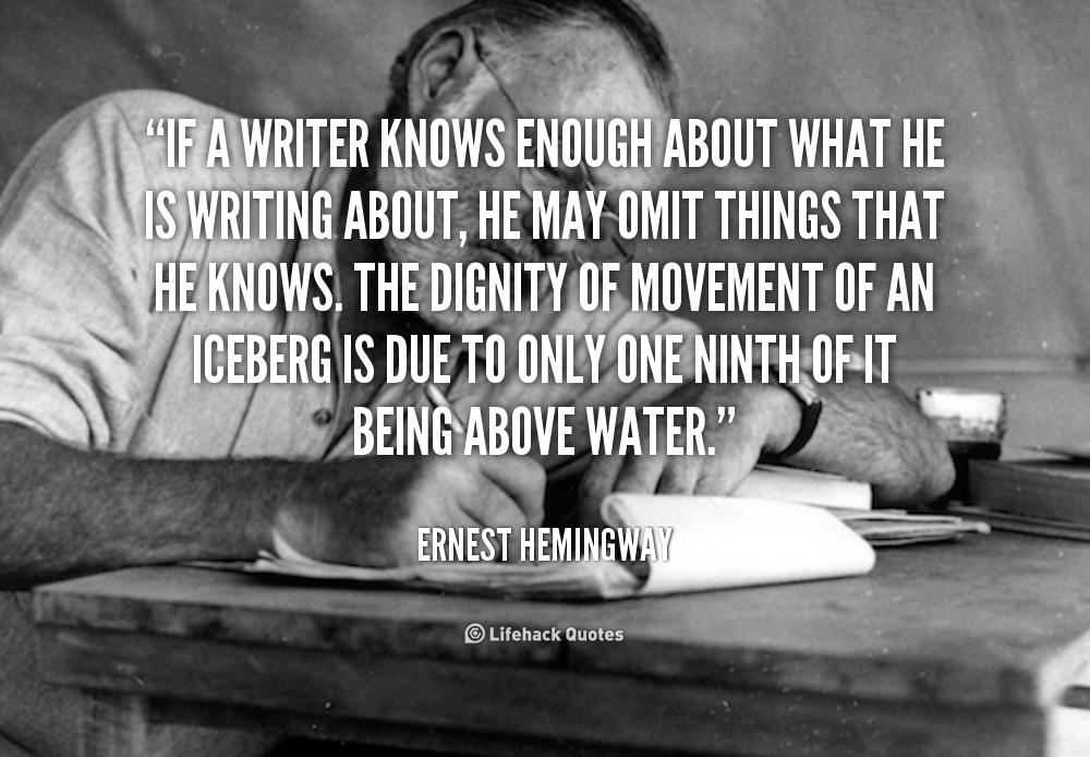 Ernest Hemingway And Water 31