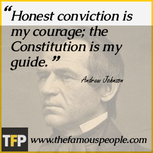 Andrew Johnson Quote on Freedom