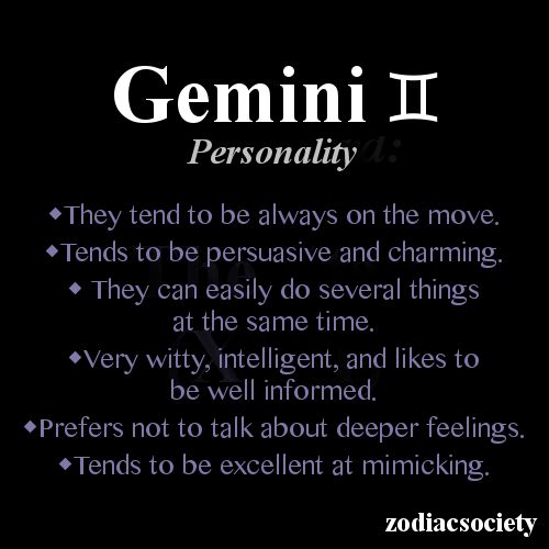 Gemini Personality Quotes. QuotesGram