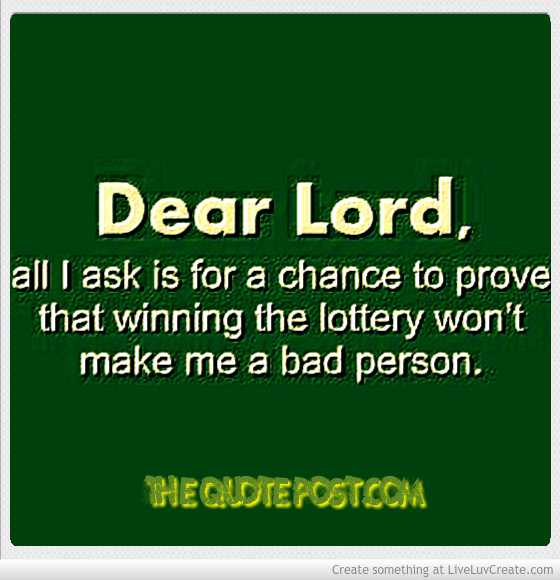 Winning Lottery Quotes QuotesGram