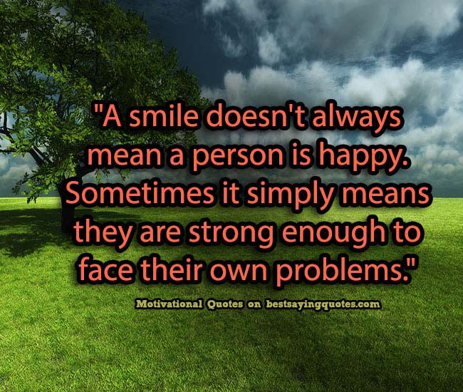 Inspirational Quotes About Smiling. QuotesGram