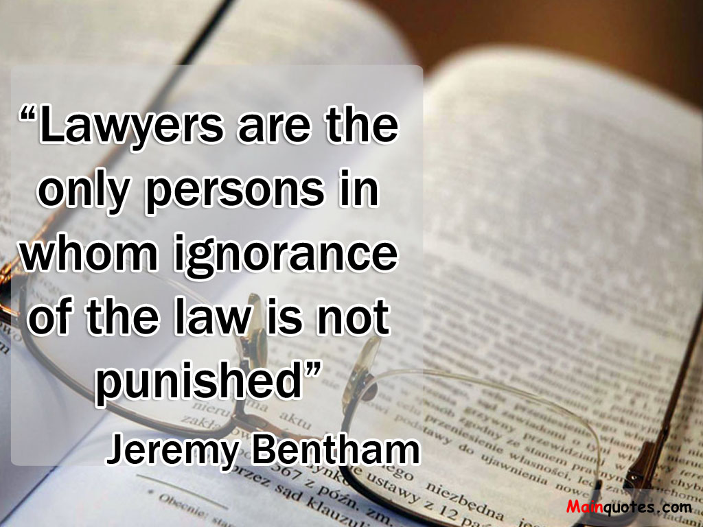 Quotes By Famous Lawyers