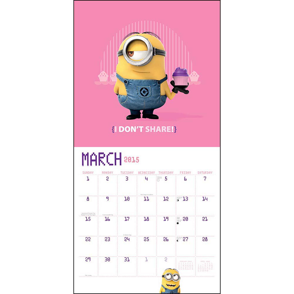 Minion Calendar Quotes. QuotesGram