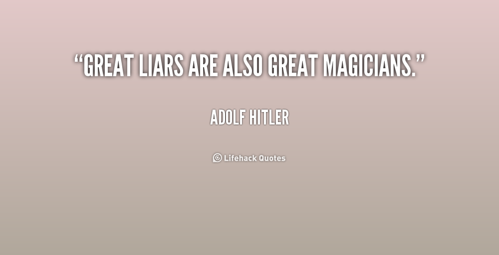 Quotes About Liars And Deceivers. QuotesGram