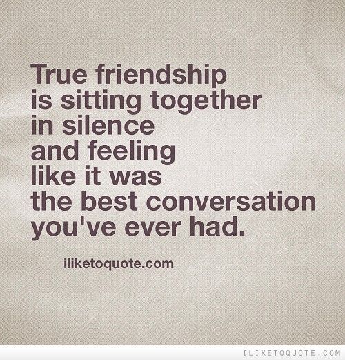 Friend Quotes Silence. QuotesGram
