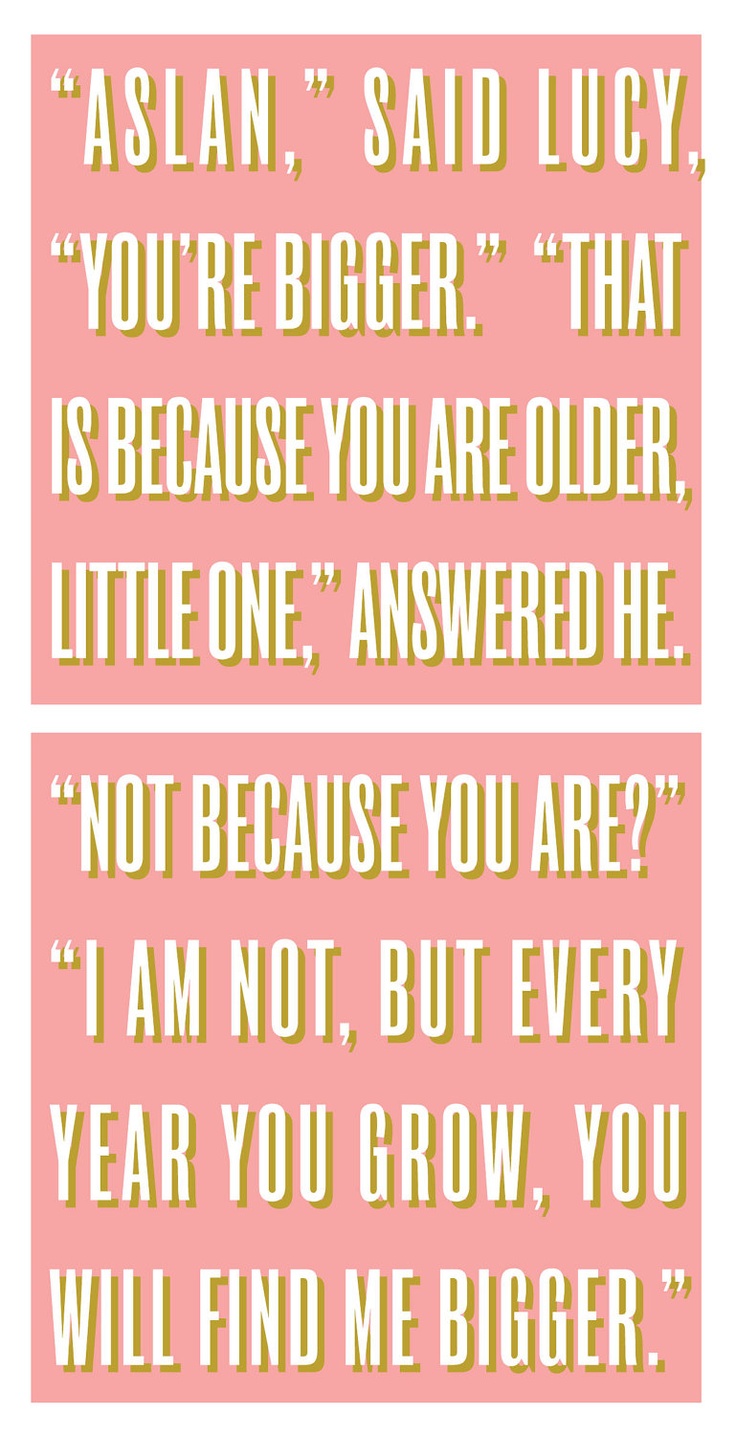 The Nature of Aslan Quote