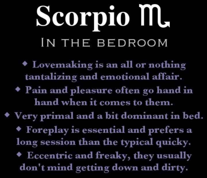 Scorpios Are Freaks