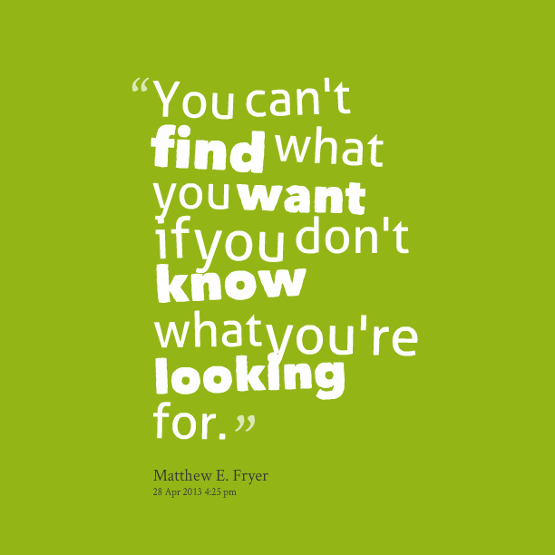 Knowing What I Want Quotes. Quotesgram