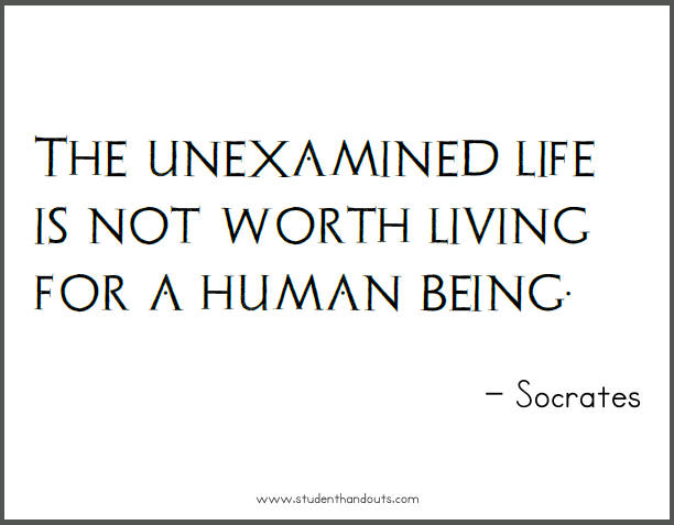 Socrates Quotes Unexamined Life. QuotesGram