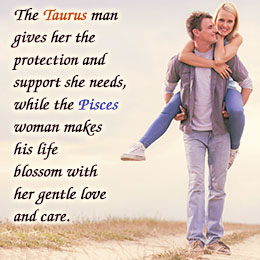 Taurus Woman Pisces Man Love At First Sight