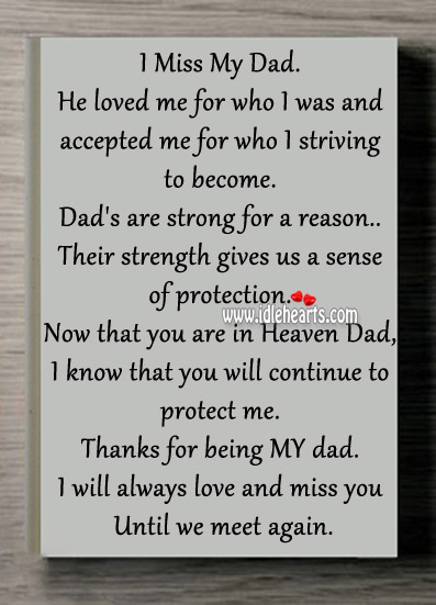 Missing My Dad Quotes Dead QuotesGram