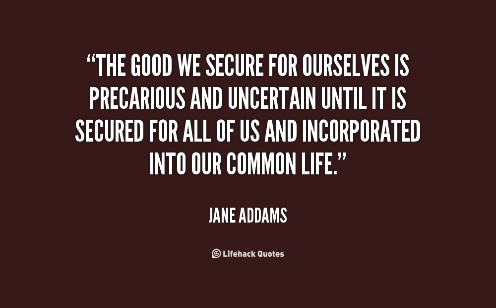 Jane Addams Quotes. QuotesGram