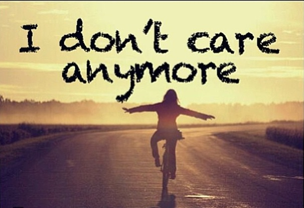 I Don'T Care Anymore Image