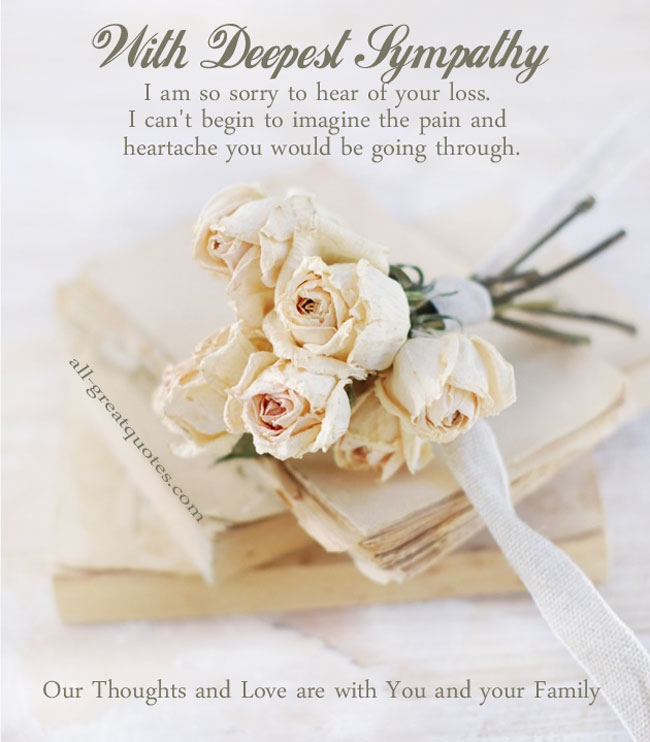 Sympathy Quotes For Facebook QuotesGram