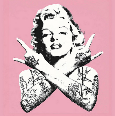 Marilyn Monroe Gangster Poster