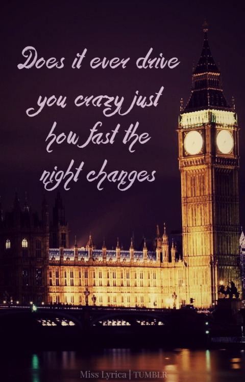Night Changes One Direction Lyric Quotes Quotesgram