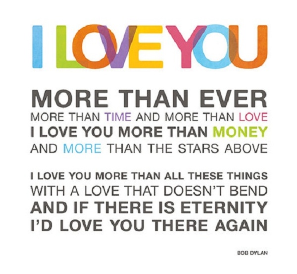 I love u more than life itself