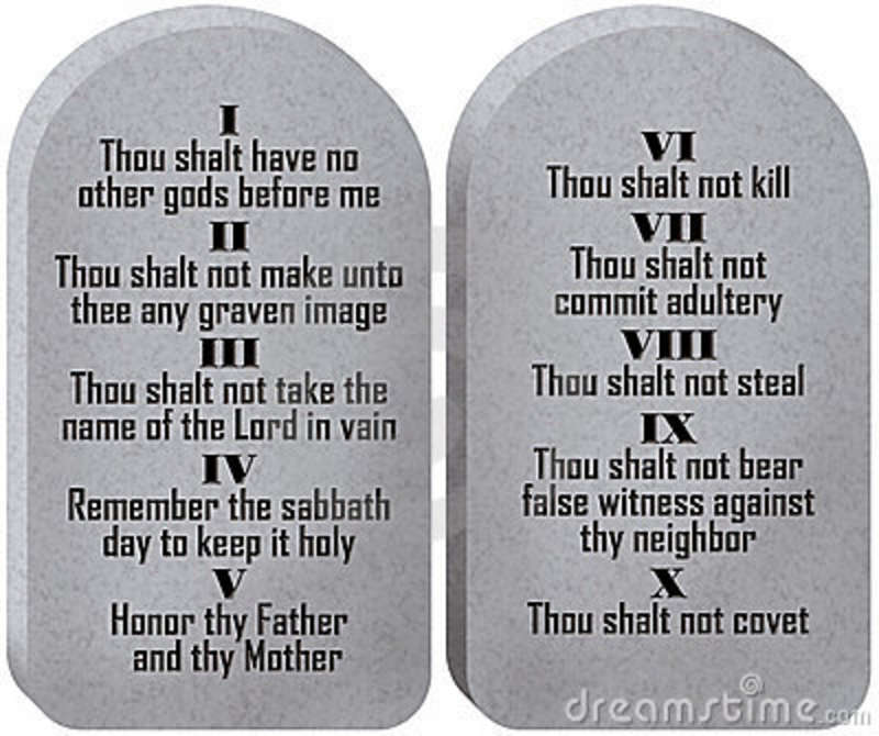 Ten Commandments Christian Quotes. QuotesGram