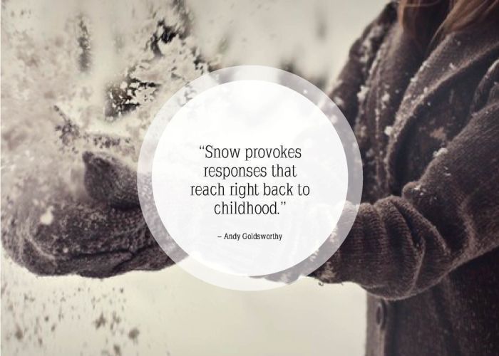 Inspirational Quotes About Snow. QuotesGram