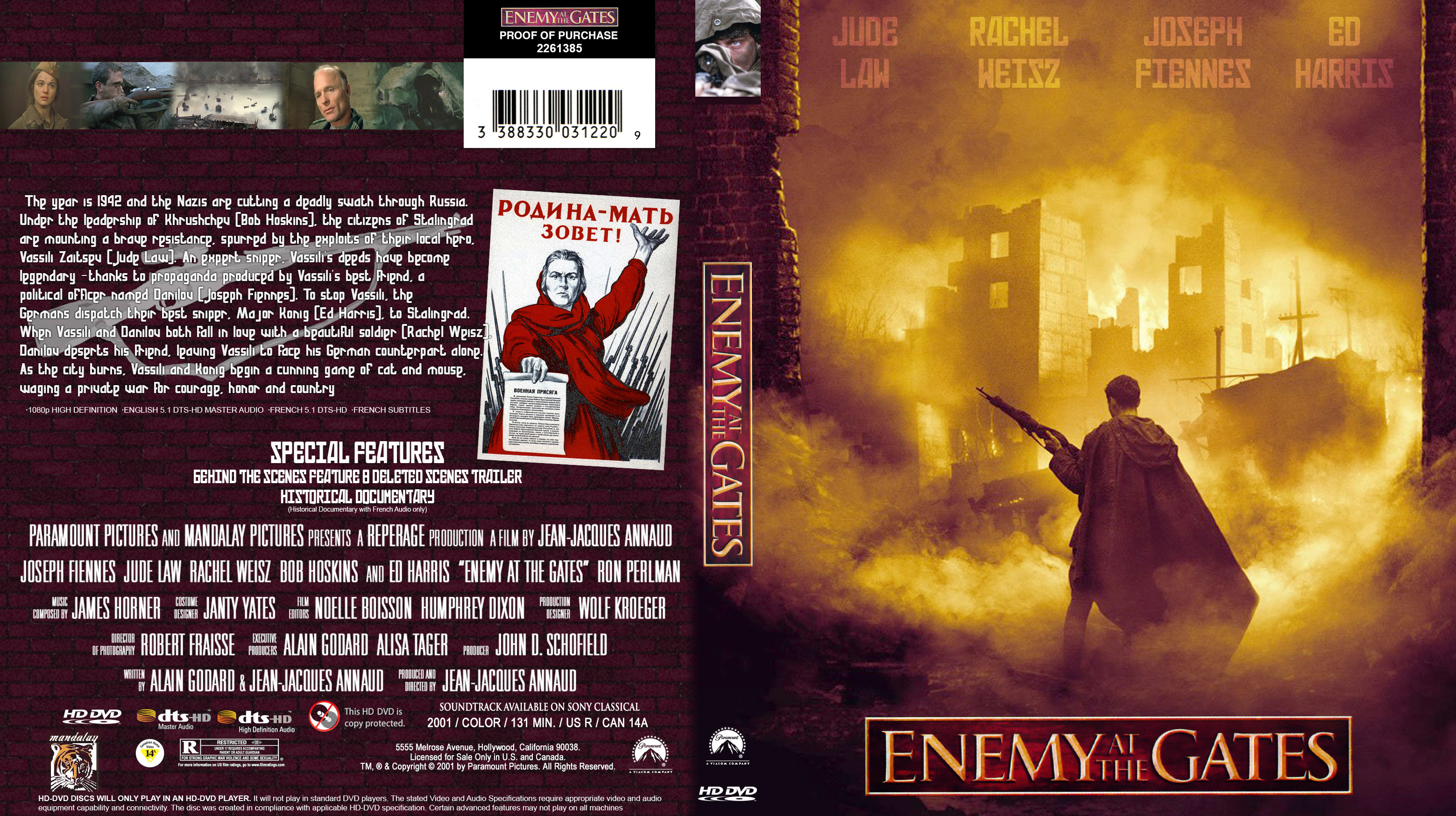 Enemy At The Gates Full Movie English