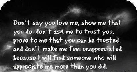 Show Me You Love Me Quotes Quotesgram