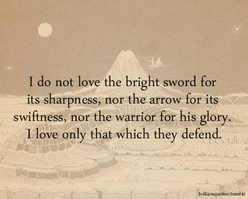 Tolkien Quotes About Love. Quotesgram