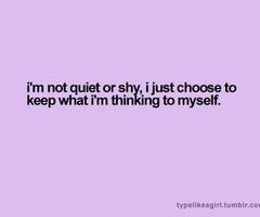 Quiet Girl Quotes And Sayings. QuotesGram