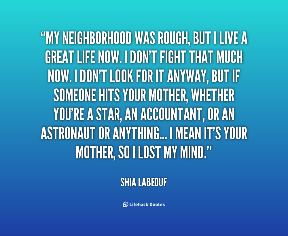 Neighborhood Friend Quotes. QuotesGram