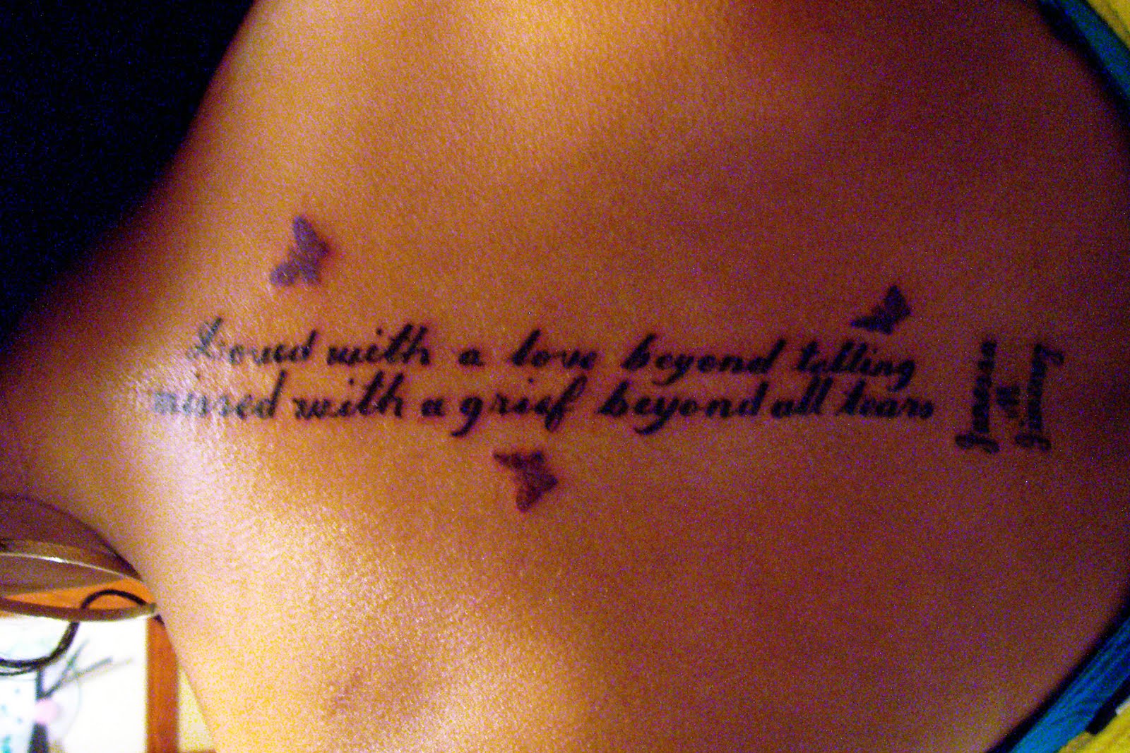 quotes about death of a loved one tattoo