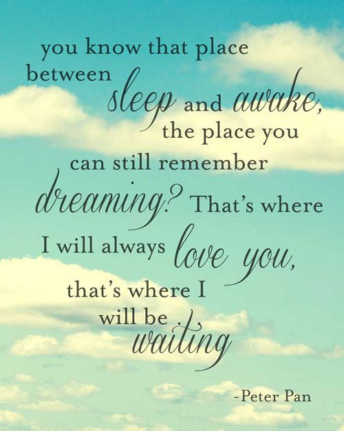 Peter Pan Dream Quotes. QuotesGram