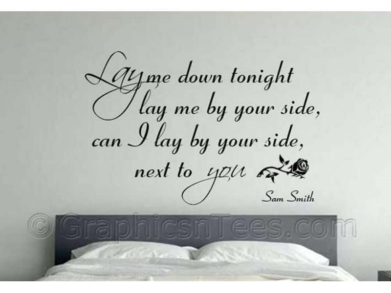 Song Sam Smith Lay Me Down Quotes. QuotesGram