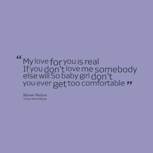 My Love Is Real Quotes. QuotesGram