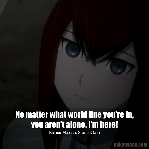 Steins-Gate Quotes.