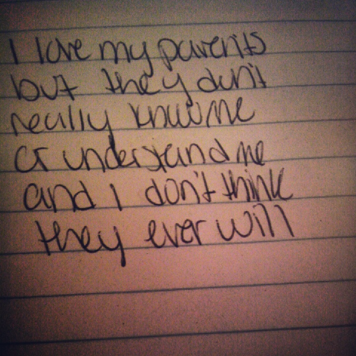 Parents Dont Understand Quotes. QuotesGram