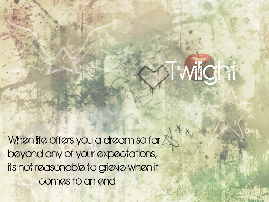 Twilight Quotes Wallpaper.