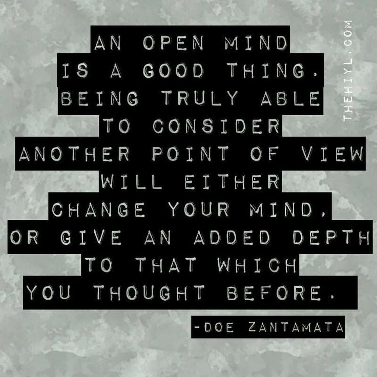 An Open Mind Quotes. QuotesGram