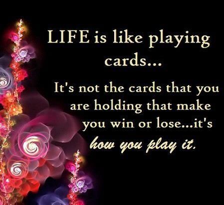 Quotes About Playing Cards