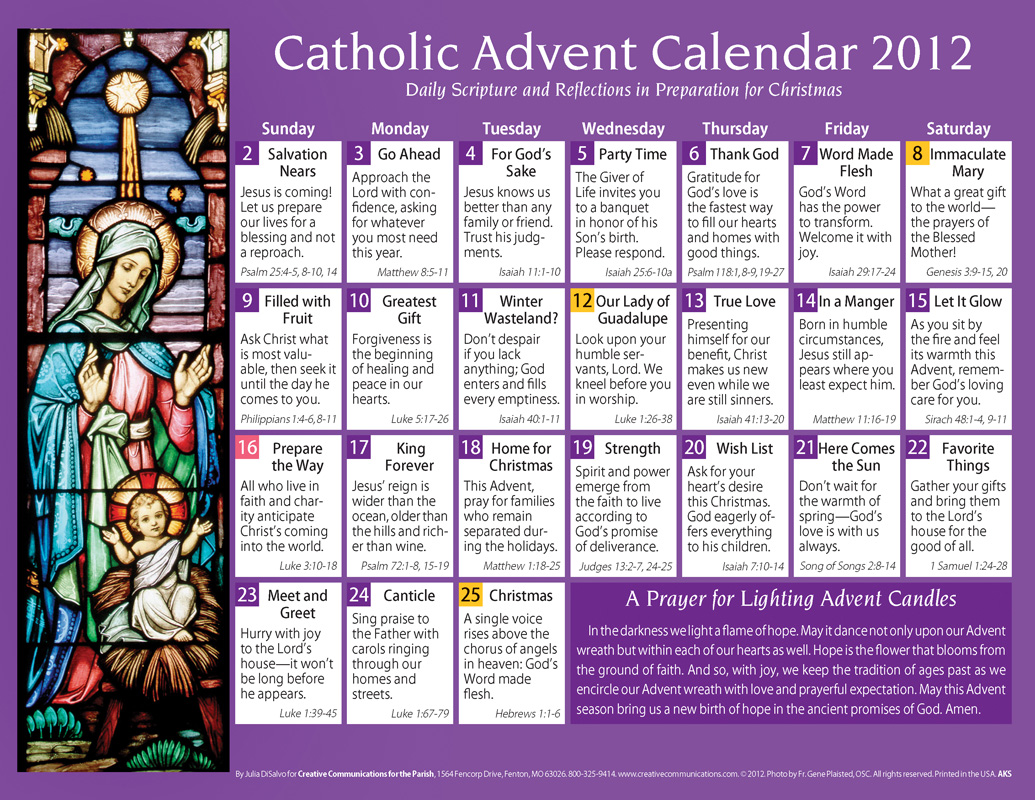 Advent Calendar Quotes. QuotesGram