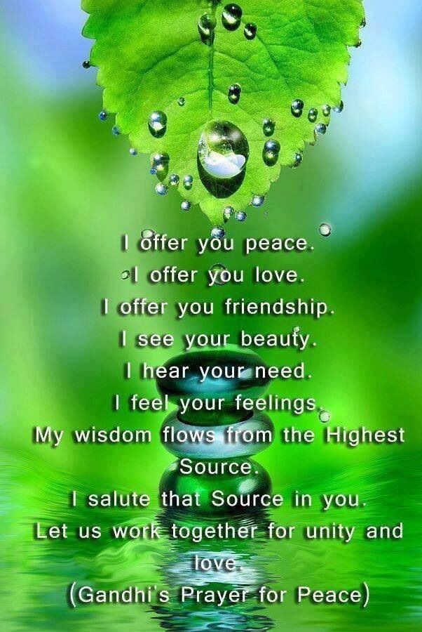 Peaceful Prayer Quotes QuotesGram