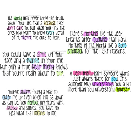 Three Best Friends Quotes