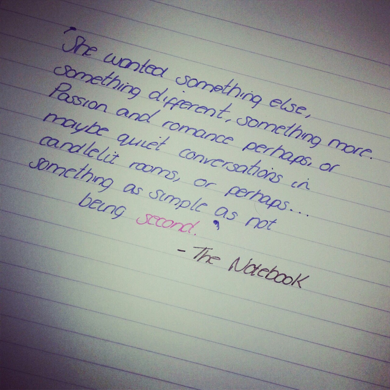 Famous Quotes The Notebook. QuotesGram