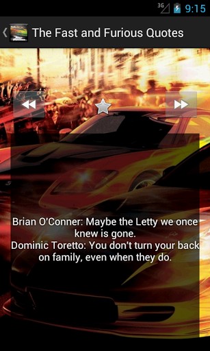 The Fast And Furious Deep Quotes Quotesgram