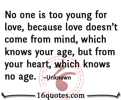 Quotes About Young Love Lasting
