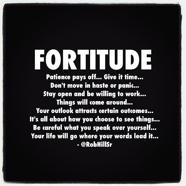 Fortitude Quotes. QuotesGram
