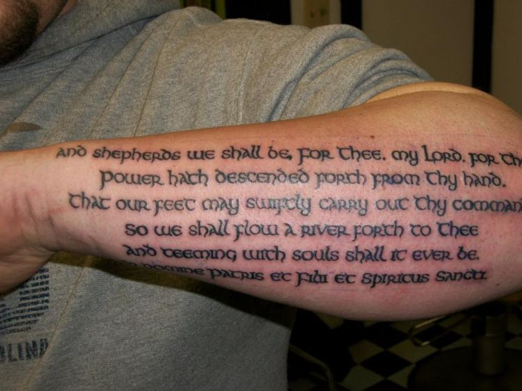The Boondock Saints TV Show and Tattoos