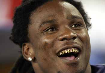 chris johnson teeth without grill