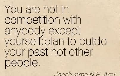Its Not A Competition Quotes. QuotesGram