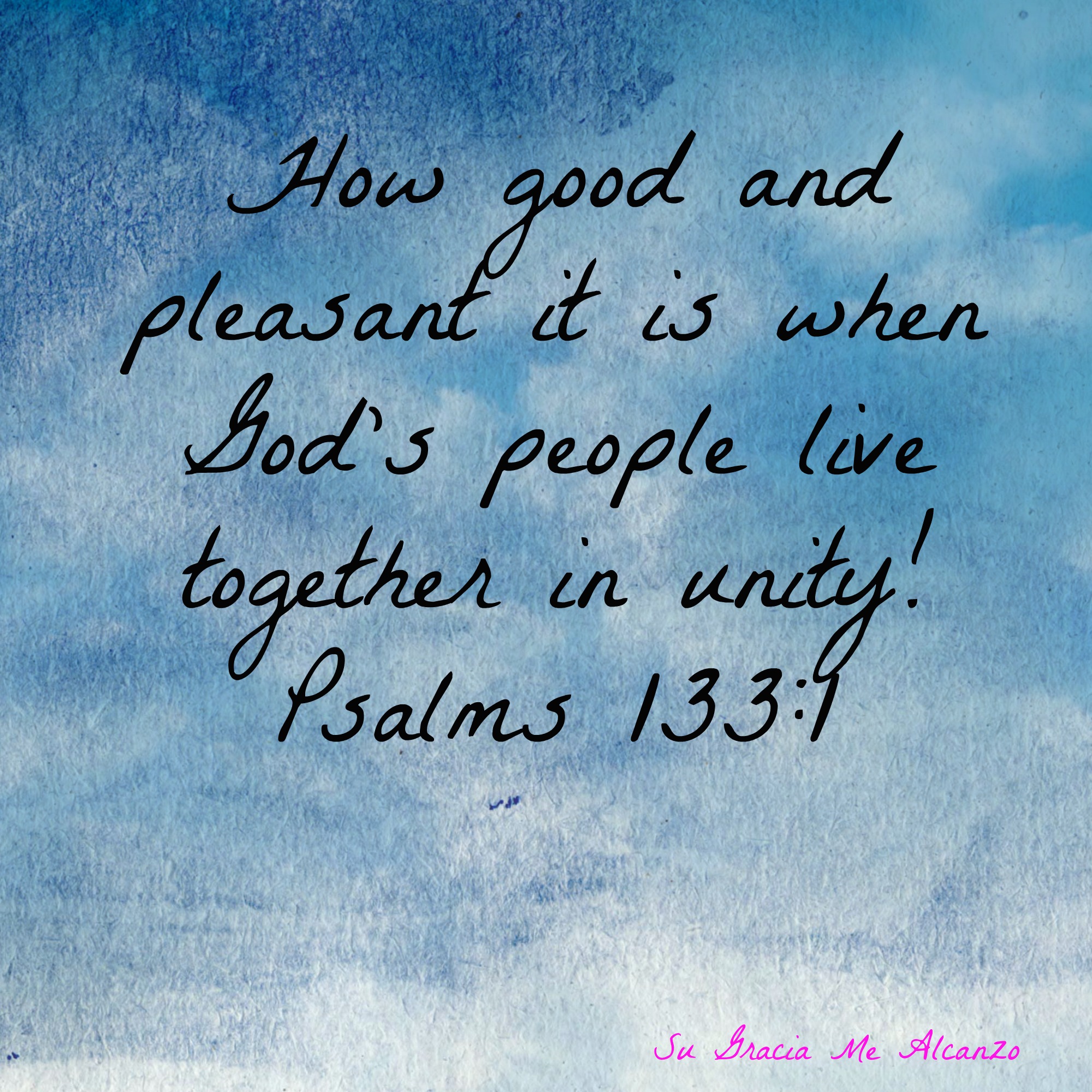 Bible quotes about unity quotesgram